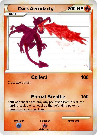 Pokemon Dark Aerodactyl