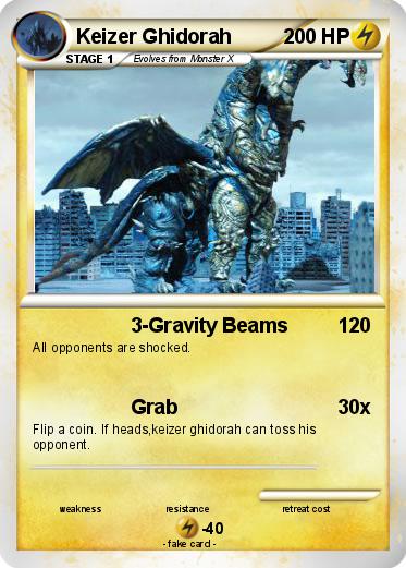 Pokemon Keizer Ghidorah