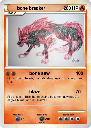 Pokemon bone breaker