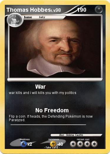 Pokemon Thomas Hobbes
