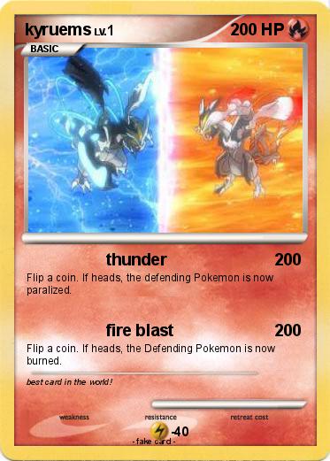 Pokemon kyruems