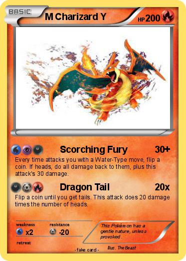 Pokemon M Charizard Y