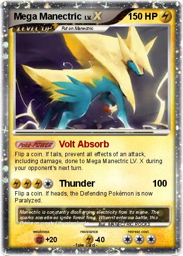 Pokemon Mega Manectric