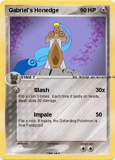 Pokemon Gabriel's Honedge