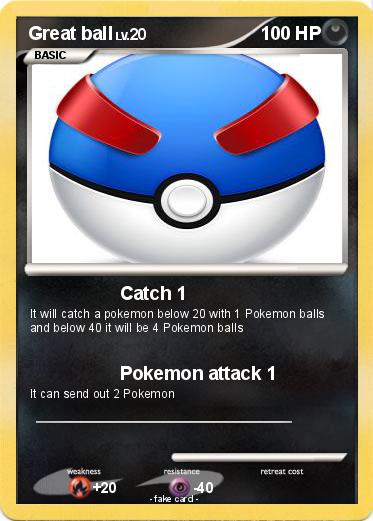 Pokemon Great ball