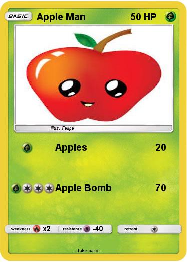Pokemon Apple Man