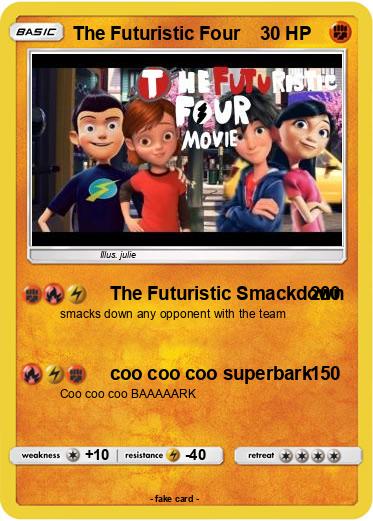 Pokemon The Futuristic Four