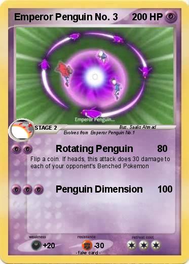 Pokemon Emperor Penguin No. 3