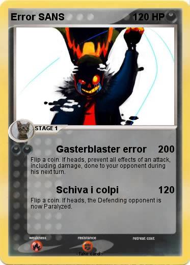 Pokemon Error SANS