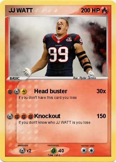 Pokemon JJ WATT
