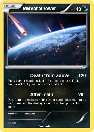 Pokemon Meteor Shower