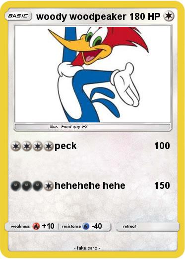 Pokemon woody woodpeaker
