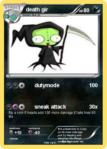 Pokemon death gir