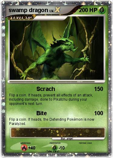 Pokemon swamp dragon