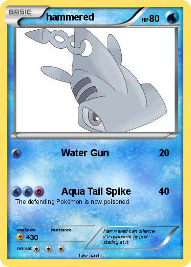 Pokemon hammered
