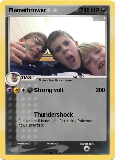 Pokemon Flamethrower