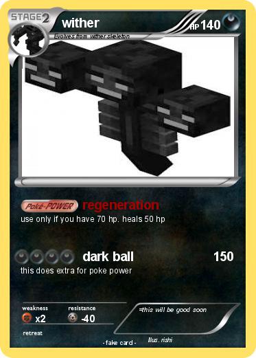 Pokemon wither