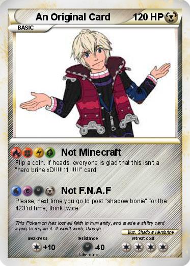 Pokemon An Original Card Pokemon An Original Card