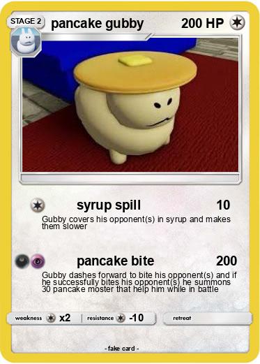 Pokemon pancake gubby