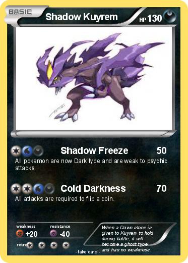 Pokemon Shadow Kuyrem
