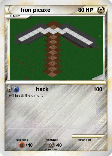 Pokemon Iron picaxe