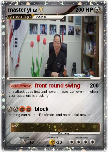 Pokemon master yi