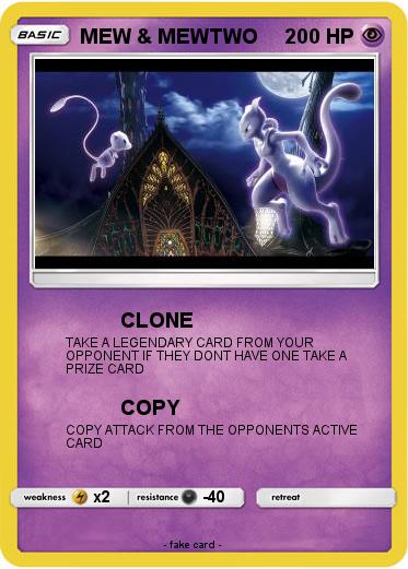 Pokemon MEW & MEWTWO