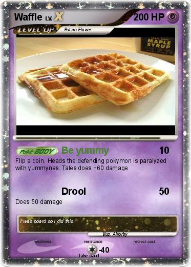 Pokemon Waffle