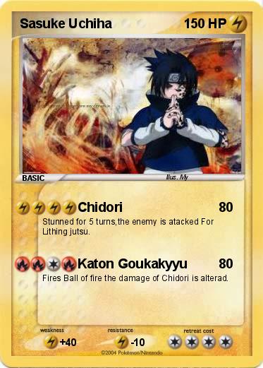 Pokemon Sasuke Uchiha