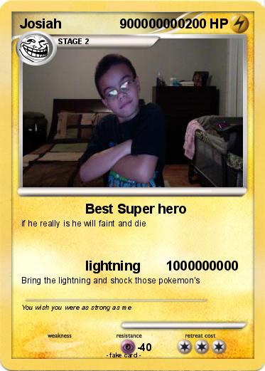 Pokemon Josiah                900000000