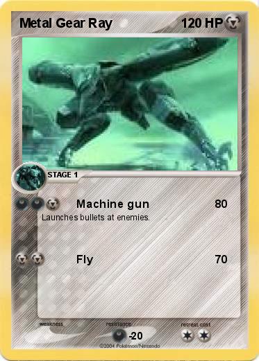Pokemon Metal Gear Ray