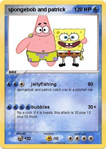 Pokemon spongebob and patrick