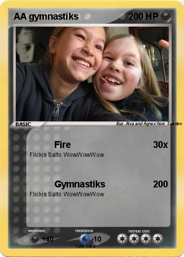 Pokemon AA gymnastiks