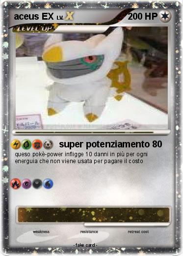Pokemon aceus EX