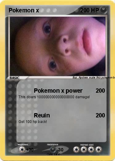 Pokemon Pokemon x