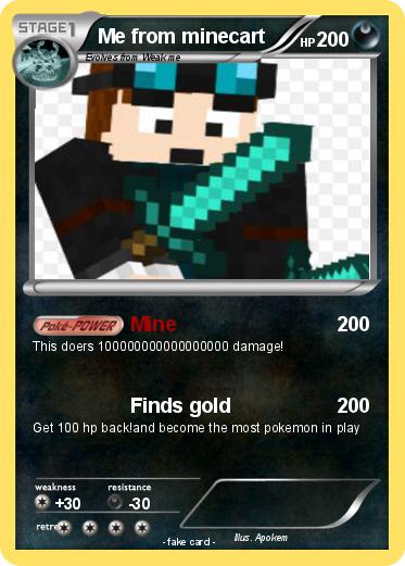 Pokemon Me from minecart