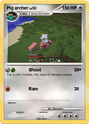 Pokemon Pig archer