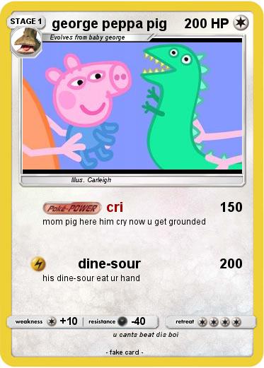 Pokemon george peppa pig