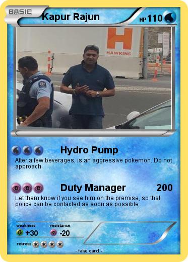 Pokemon Kapur Rajun