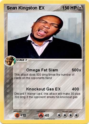 Pokemon Sean Kingston EX                 