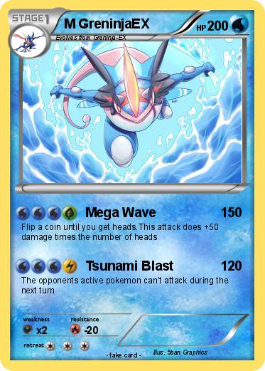 Pokemon M GreninjaEX