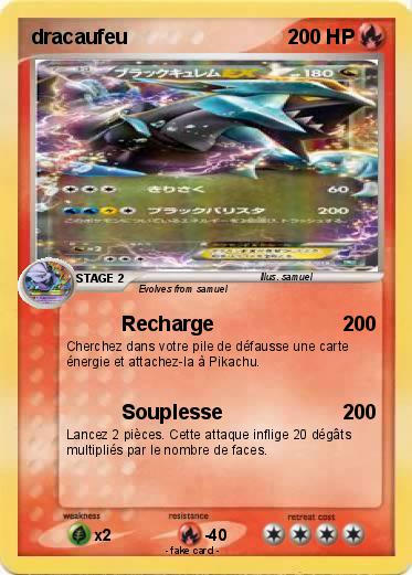 Pokemon dracaufeu