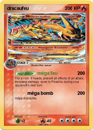 Pokemon dracaufeu