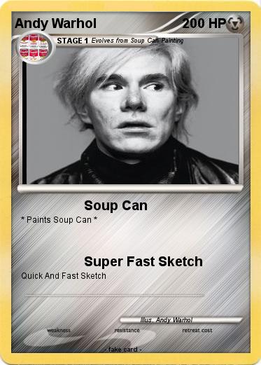 Pokemon Andy Warhol