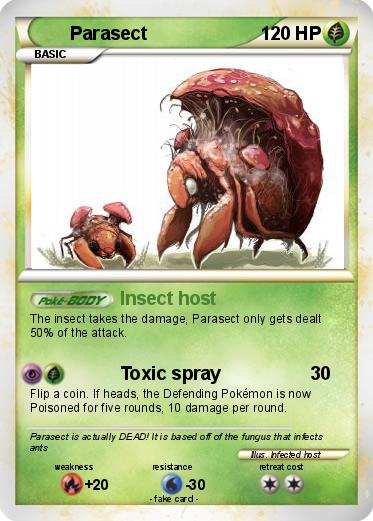 Pokemon Parasect
