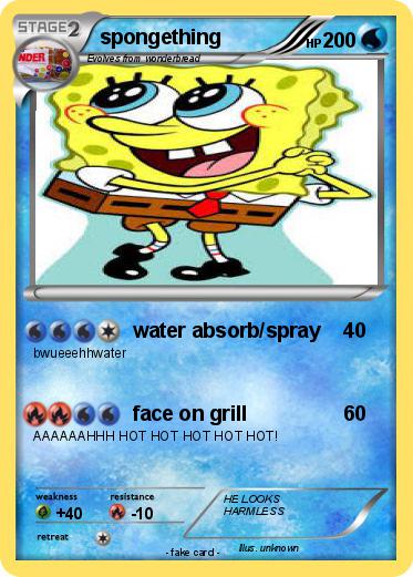 Pokemon spongething