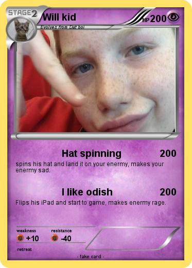 Pokemon Will kid