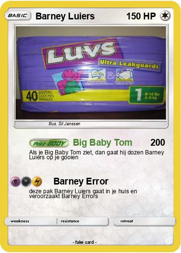 Pokemon Barney Luiers