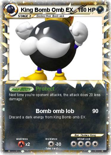 Pokemon King Bomb Omb EX