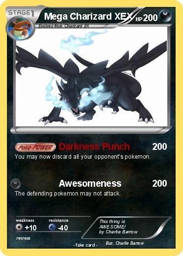 Pokemon Mega Charizard XEX